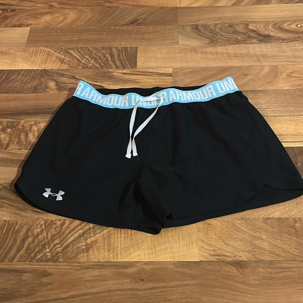 black under armour shorts